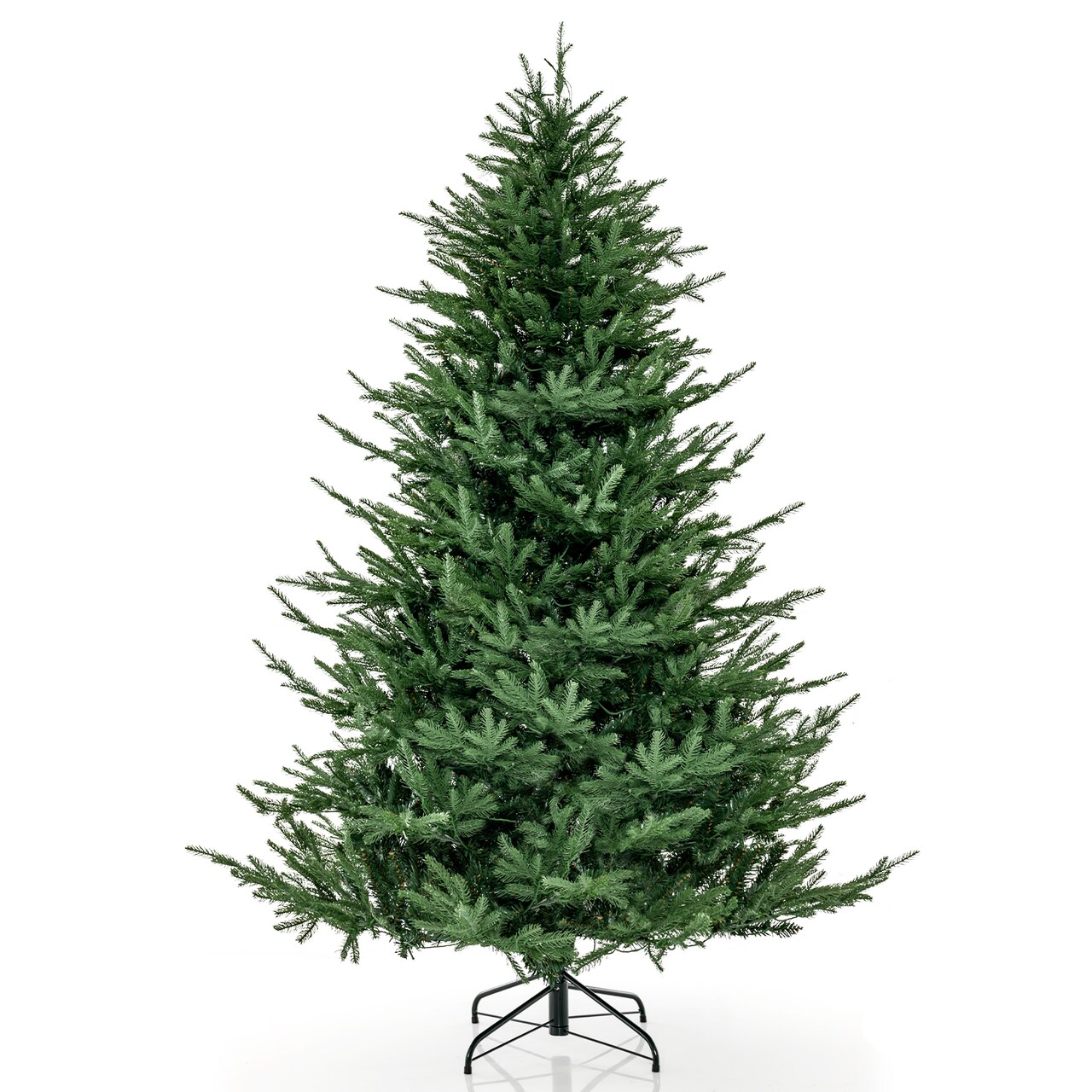 Pre-lit Christmas Tree with 280 Warm White LED Lights and 8 Lighting Modes